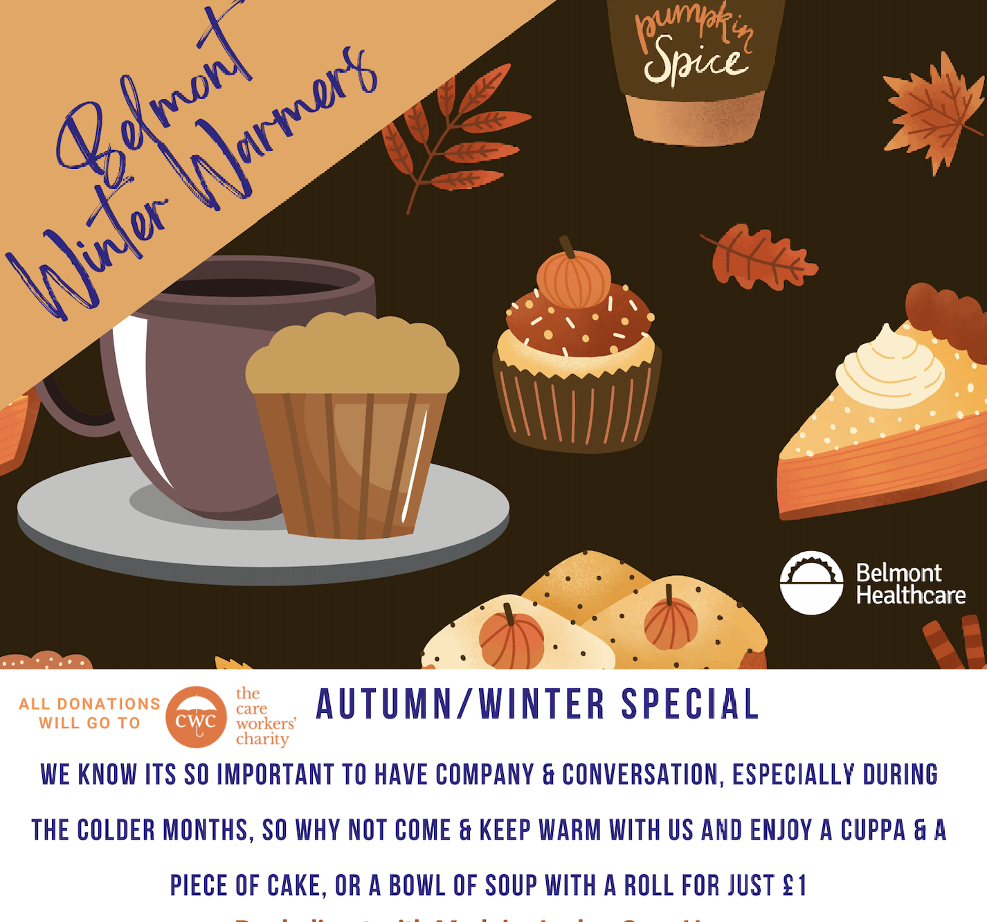 Belmont healthcare launch a winter warmers campaign