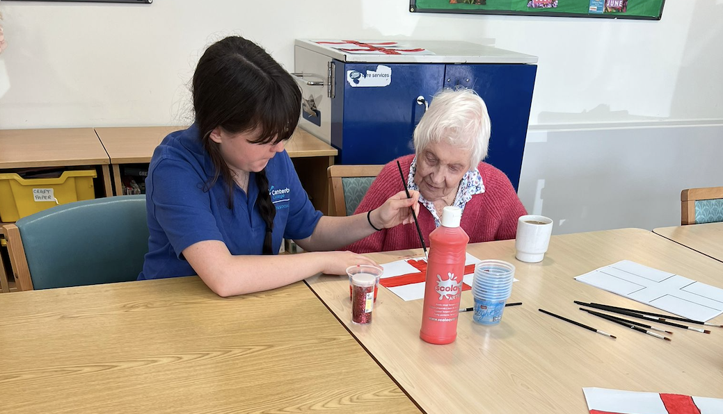 Canterbury College Student Holly Shepard Brings Fresh Perspective to Madeira Lodge Care Home