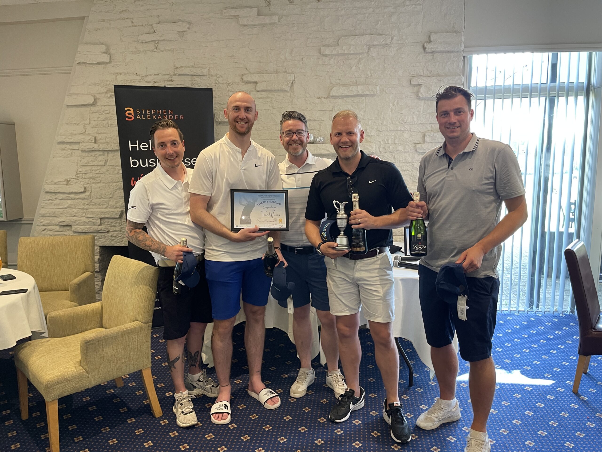 Solihull Business Community Tees Off for Belmont Healthcare’s Annual Charity Golf Day