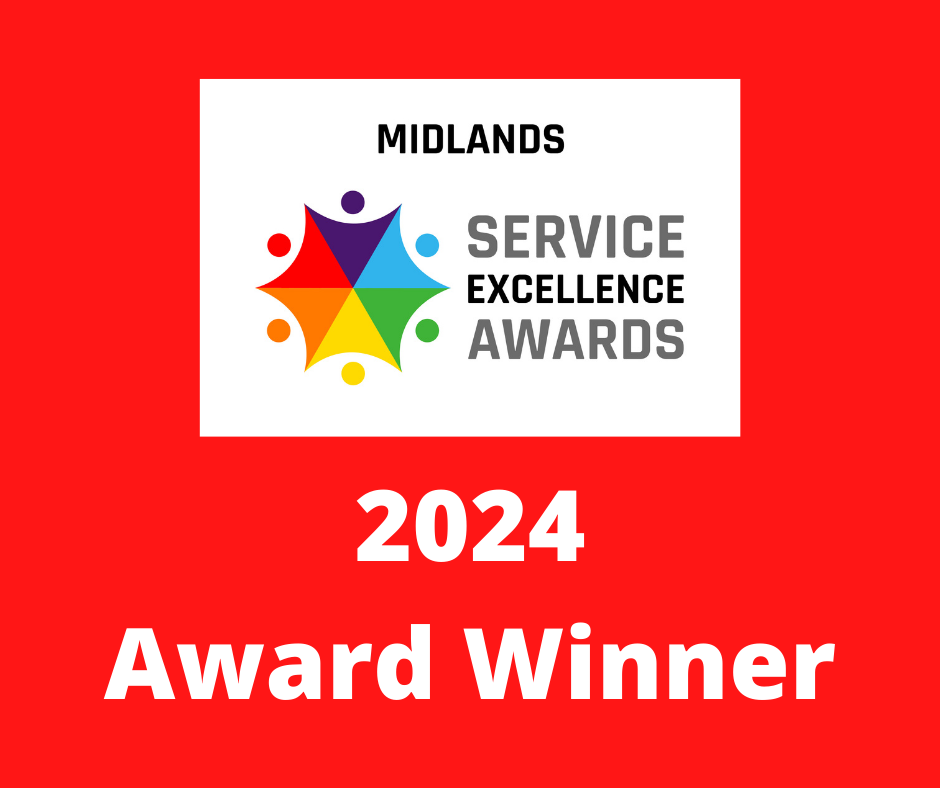 Marketing Team Crowned Winners at the Midlands Services Excellence Awards