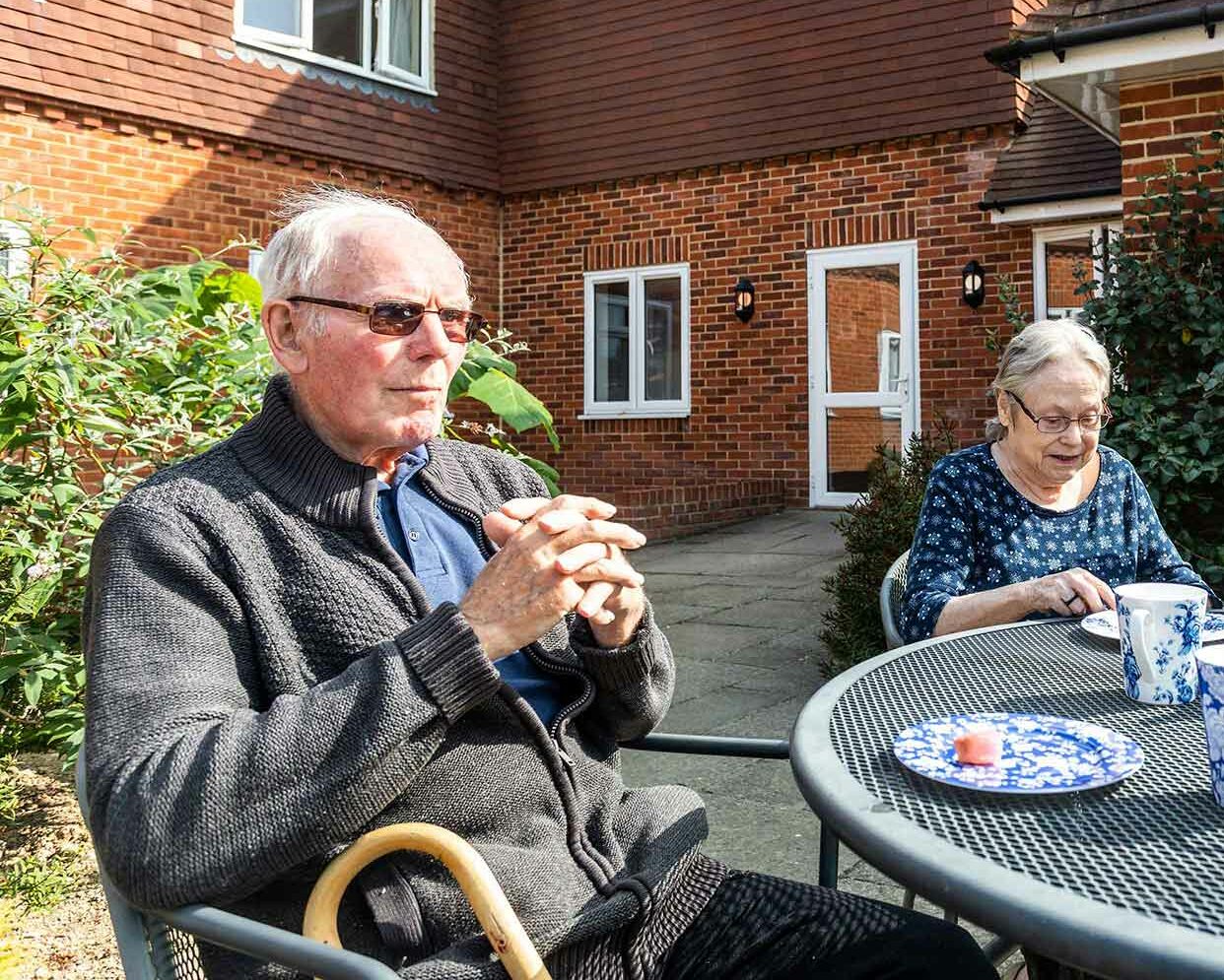What do individuals seek when seeking a care home?