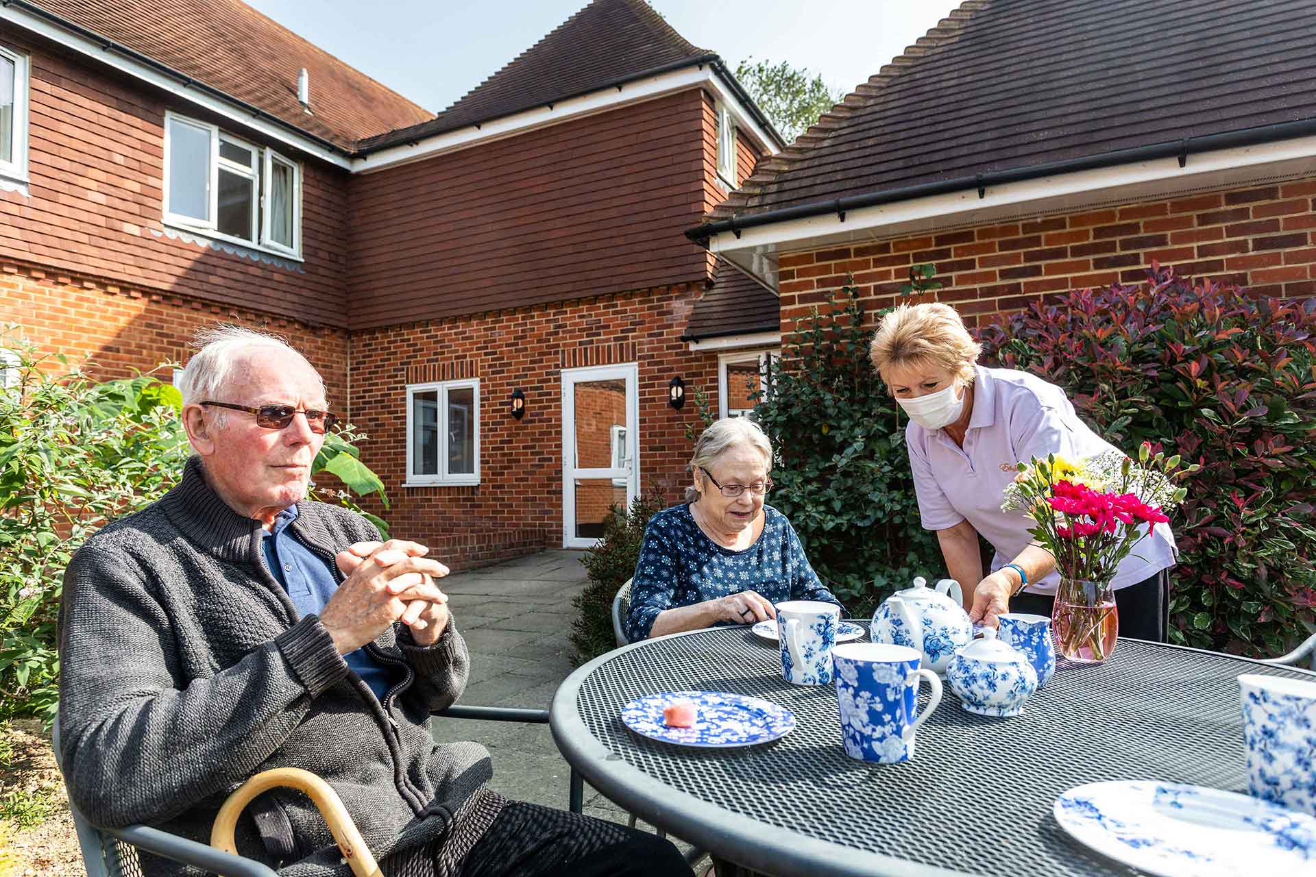 What do individuals seek when seeking a care home?