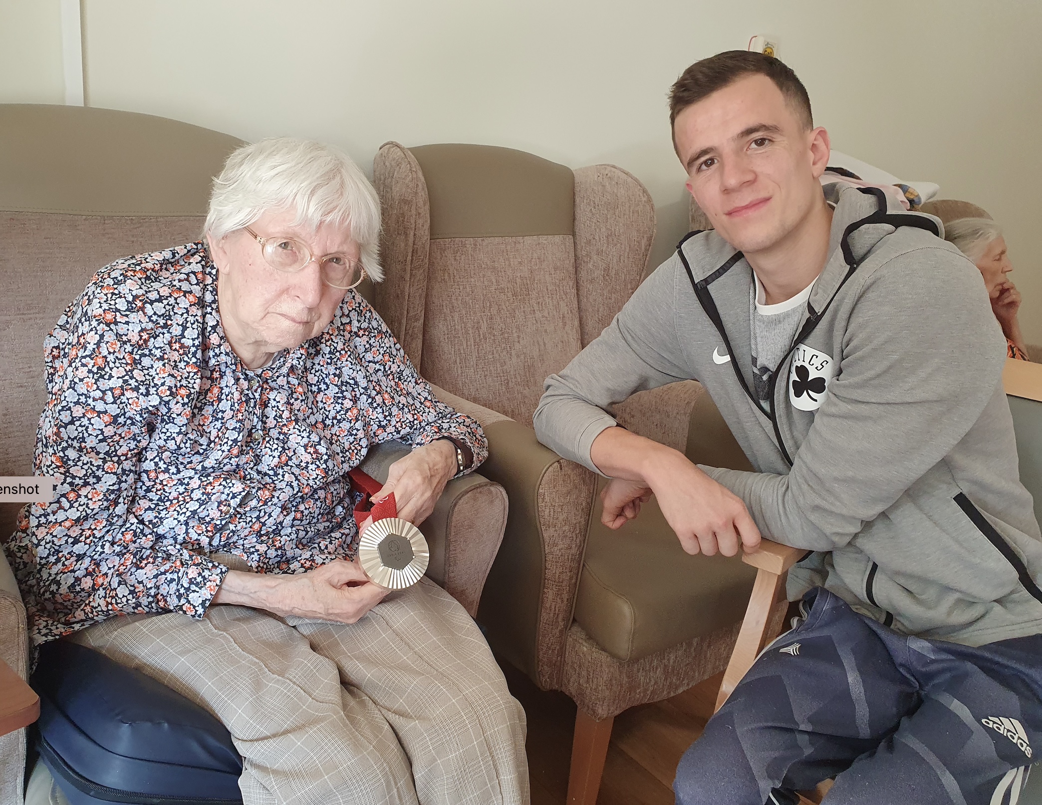 From Paris to East Sussex: Paralympian shares Olympic glory with his nana