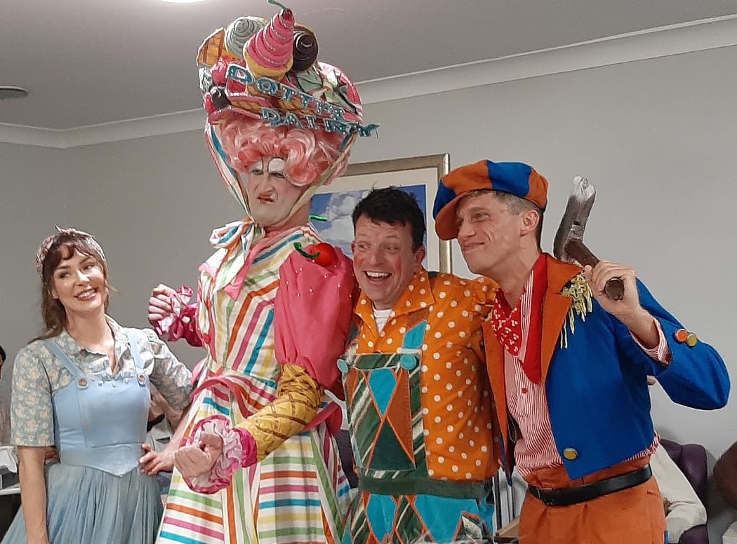 Pantomime Cast Brings Festive Cheer to Wombwell Hall Care Home