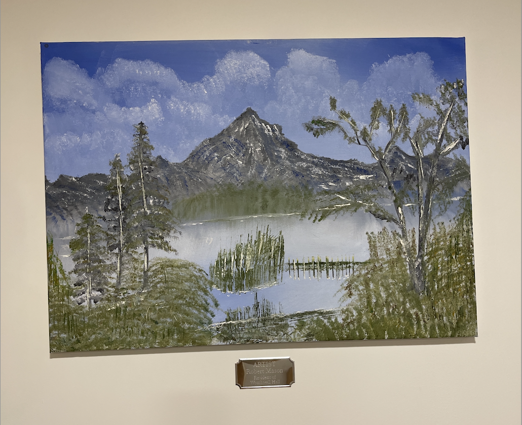 Wombwell Hall Care Home Unveils Artistic Masterpiece