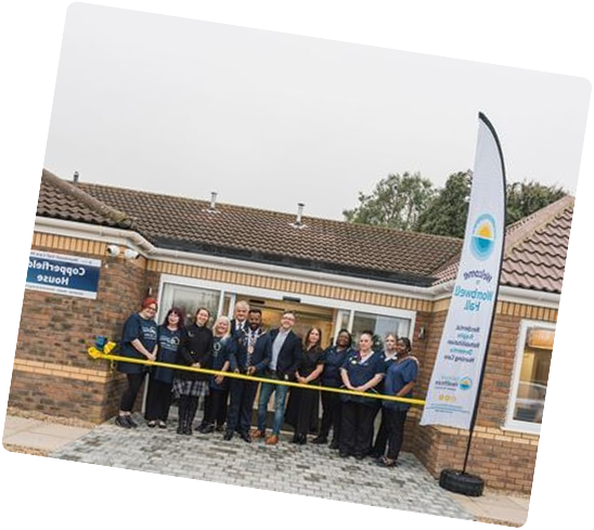 Celebrating opening of new care home