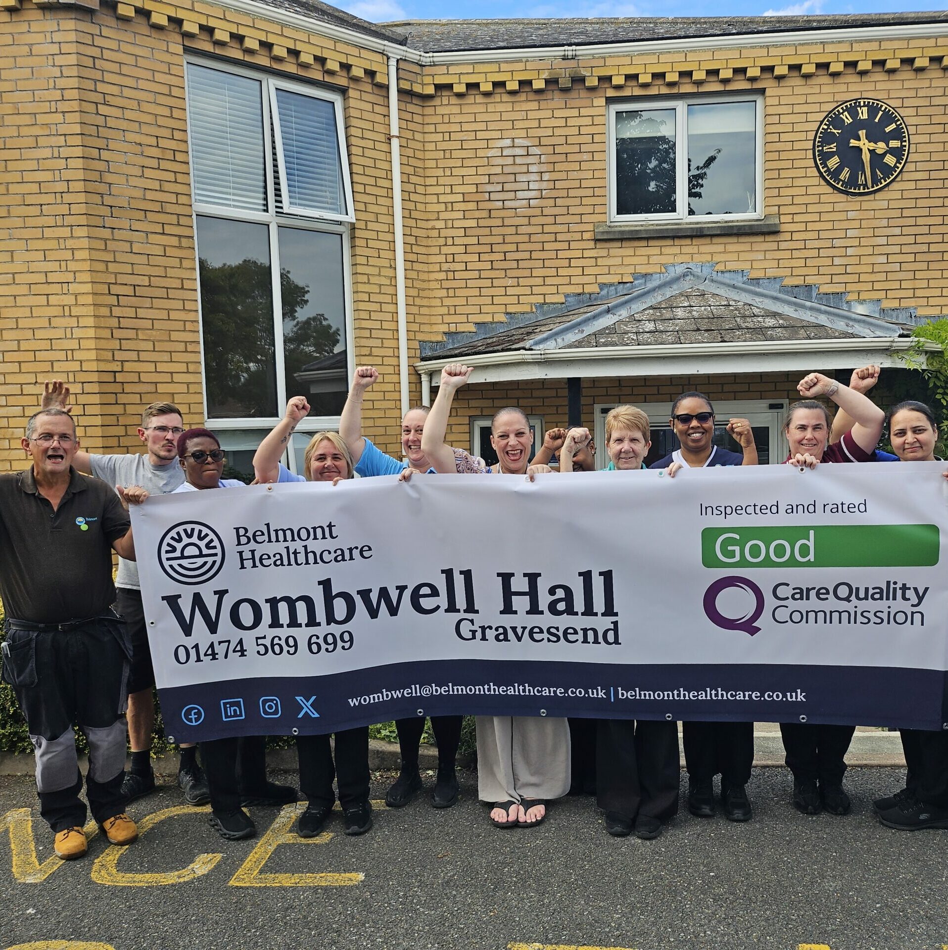 Wombwell Hall Celebrates CQC ‘Good’ Rating Across All Areas